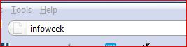 infoweek address bar