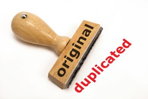 google duplicate content penalty